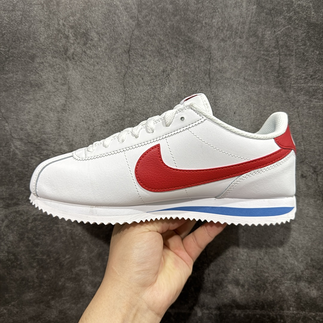 【Top纯原】NK Classic Cortez Leather 阿甘复古初代皮革慢跑鞋 DM4044-108