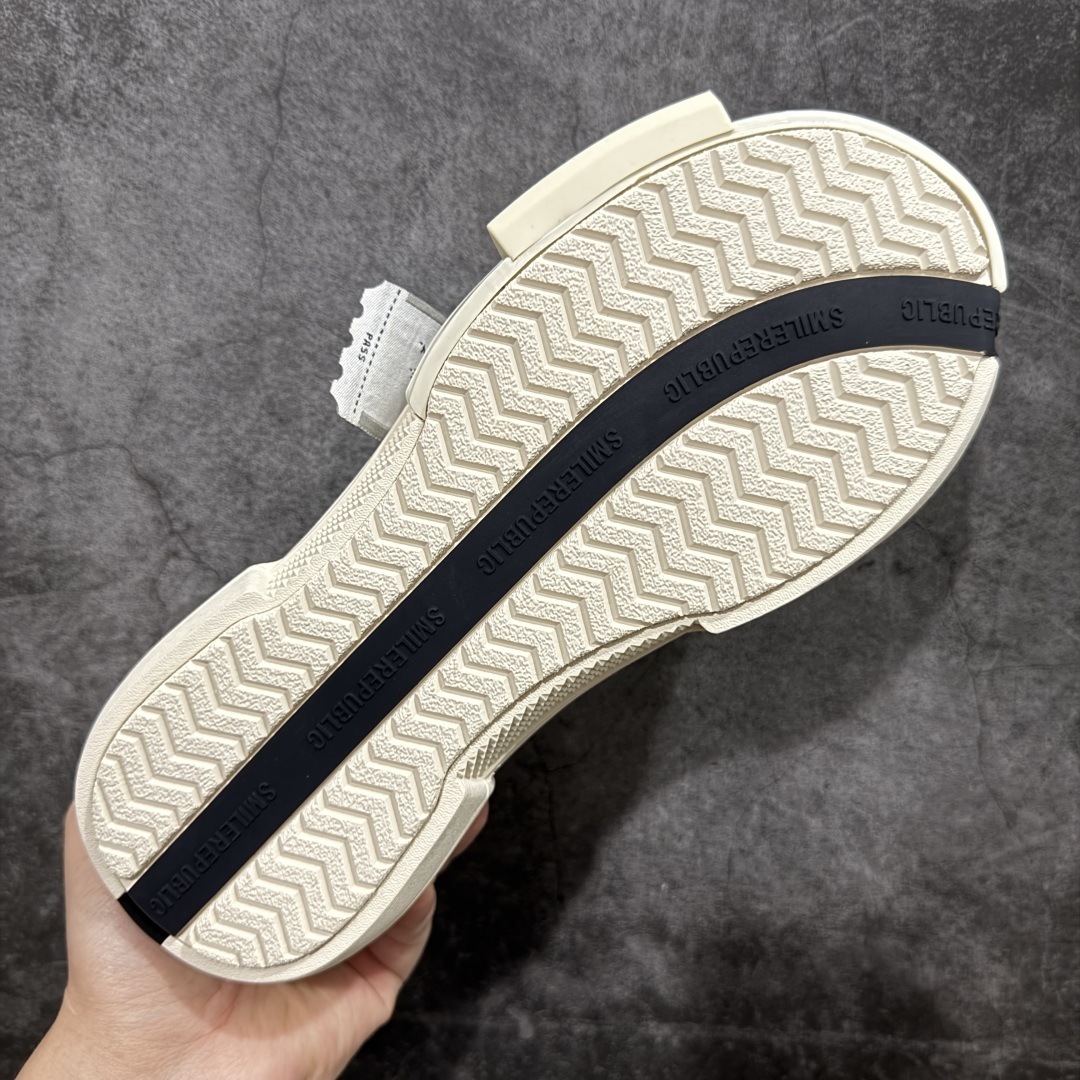 【广东纯原版本】SMILEREPUBLIC INCEPTION GRAY FRINGE 檀健次70s灰色流苏增高低帮帆布休闲鞋