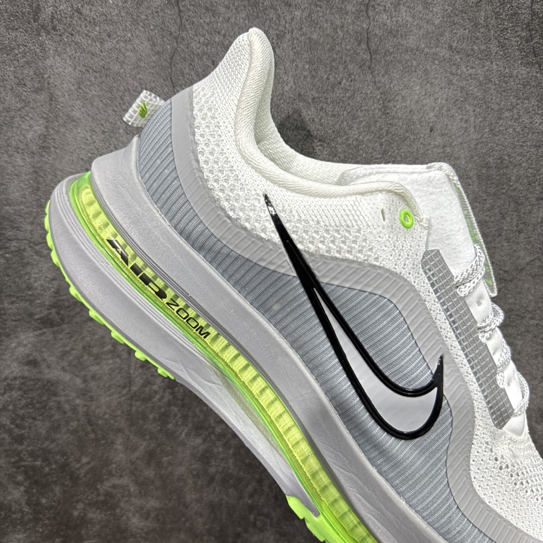 【i8版本】Nike Pegasus Premium Airscape 舒适百搭减震防滑耐磨透气 低帮跑步鞋 男款 灰白绿 HQ2592-009