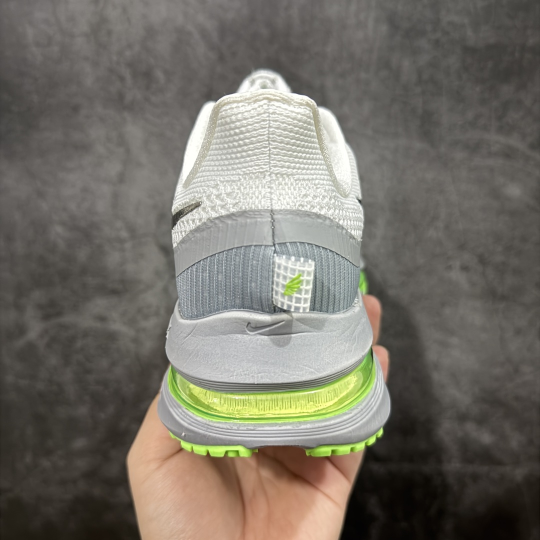 【i8版本】Nike Pegasus Premium Airscape 舒适百搭减震防滑耐磨透气 低帮跑步鞋 男款 灰白绿 HQ2592-009