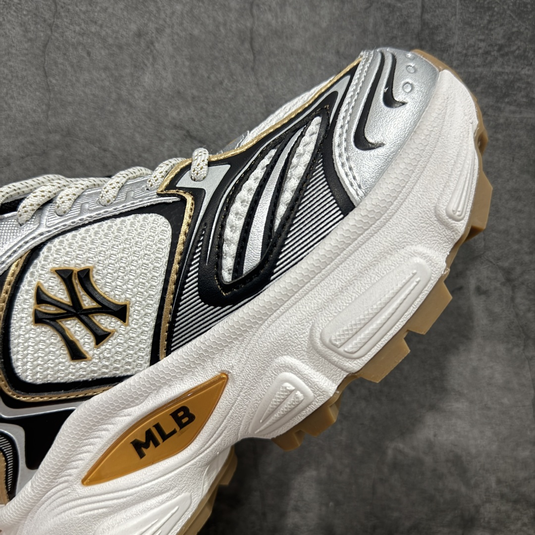 【纯原订单】MLB Winner Chunky 25新款 NY百搭舒适休闲潮流运动厚底增高 防滑耐磨 低帮 老爹鞋