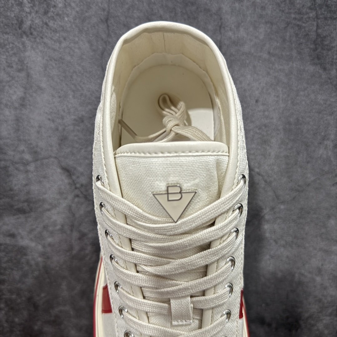 图片[8]-【YH版】意大利奢侈品牌-宝缇嘉/葆蝶家-Bottega Veneta Eliot Canvas Mid Sneakers 艾略特系列中帮复古舒适休闲运动板鞋“帆布红黄” 采用进口全工艺帆布鞋面鞋面材质 加入纤维革锁边处理 内嵌软质PU革贴合加厚恢复性EVA缓震脚垫 外置防变形耐磨TPU橡胶大底 尺码：35-45-选品中心