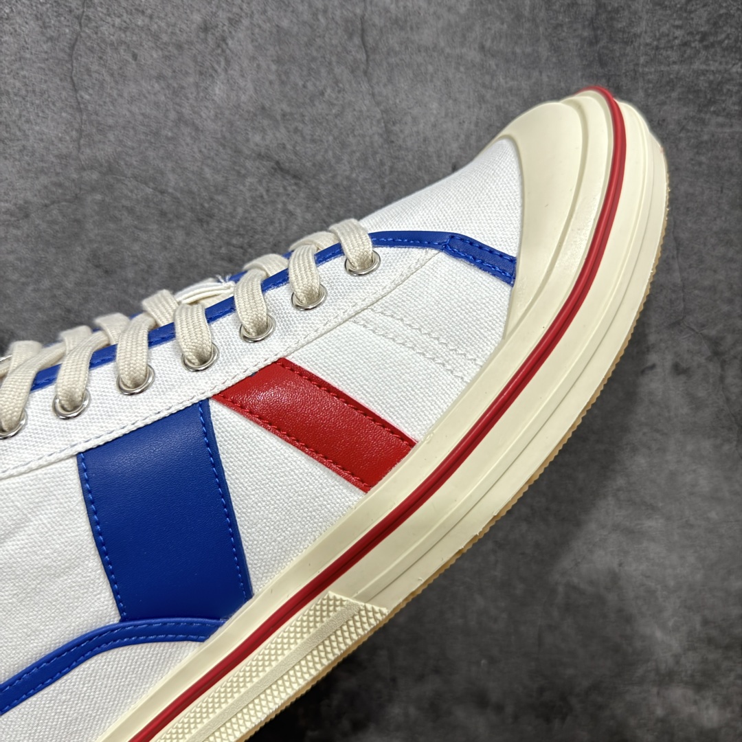 【YH版】意大利奢侈品牌-宝缇嘉/葆蝶家-Bottega Veneta Eliot Canvas Mid Sneakers 艾略特系列中帮复古舒适休闲运动板鞋“帆布红黄”
