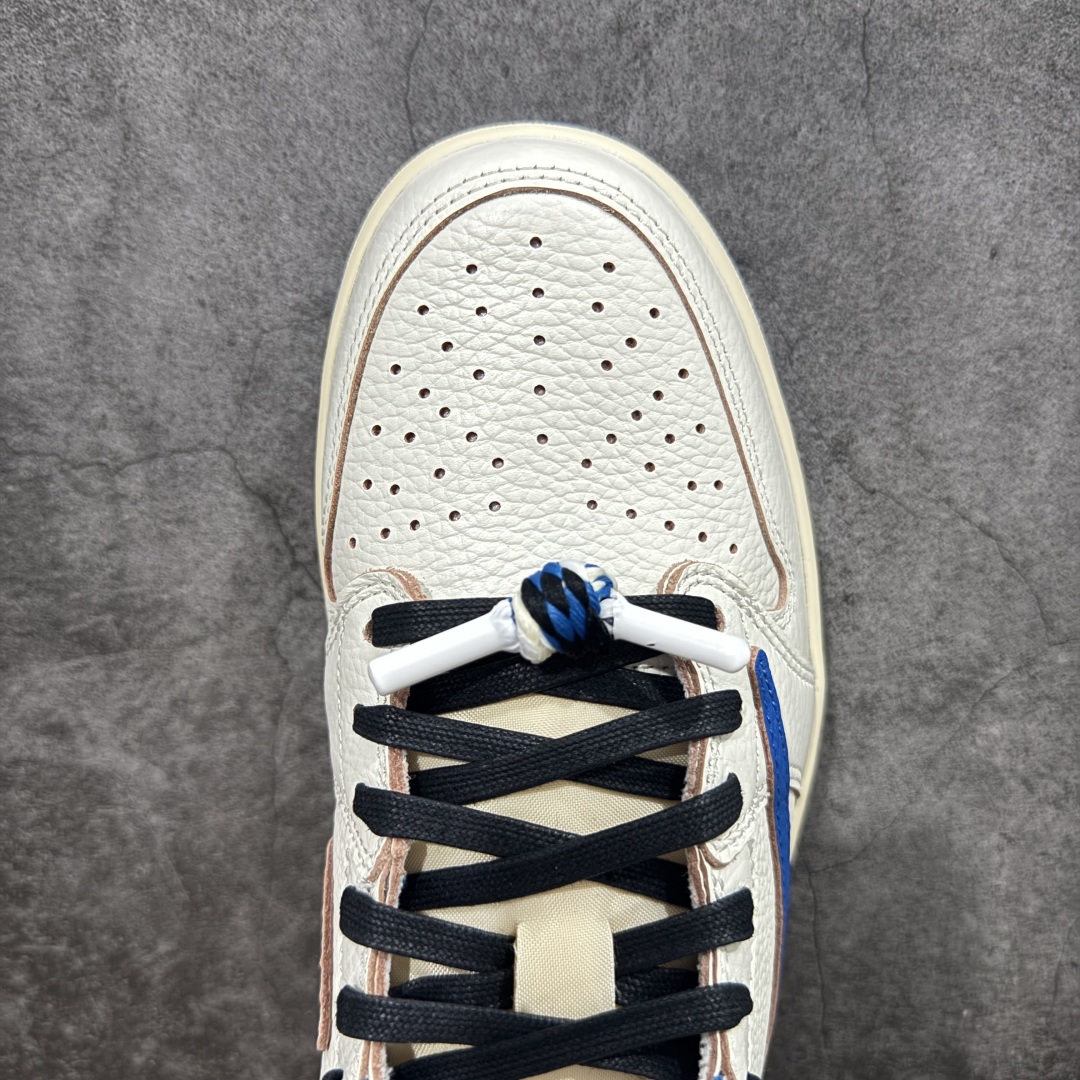 【PK版本】Travis Scott x Air Jordan AJ1 Low OG SP TS联名倒钩低帮 白蓝闪电2.0 DM7866-104