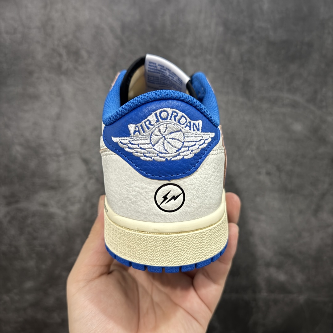 【PK版本】Travis Scott x Air Jordan AJ1 Low OG SP TS联名倒钩低帮 白蓝闪电2.0 DM7866-104
