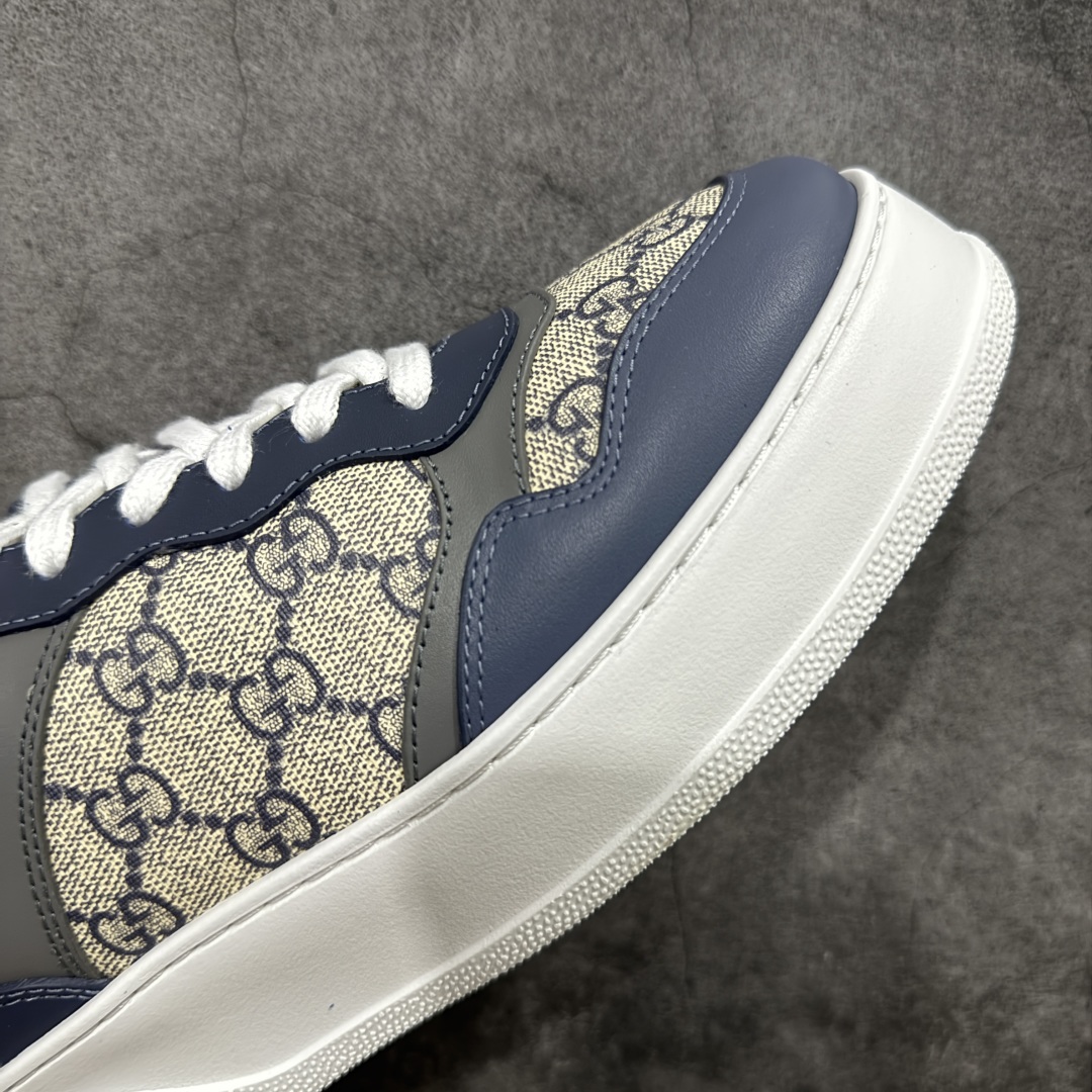 图片[6]-【HS顶级礼盒版】Gucci 2025全新升级版 GG情侣款厚底饼干鞋 小白鞋运动平板鞋 原版原色，配航空礼盒包装 明星 网红 小红书等必定种草打call❤ 原版定制牛皮面料(经典老花布，穿孔，压纹工艺)，原版底有大Gucci Logo，后跟还有个GG Logo， 原版定制，超柔软牛皮内里，牛皮垫脚👍 5cm*厚底，经典gucci织带 尺码：40-45-选品中心