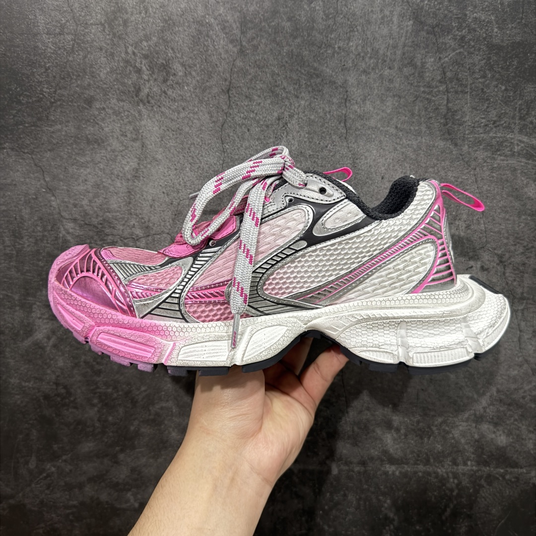 【XA版本】BALENCIAGA 3XL Sneakers 巴黎世家十代网布系带低帮走秀复古老爹鞋