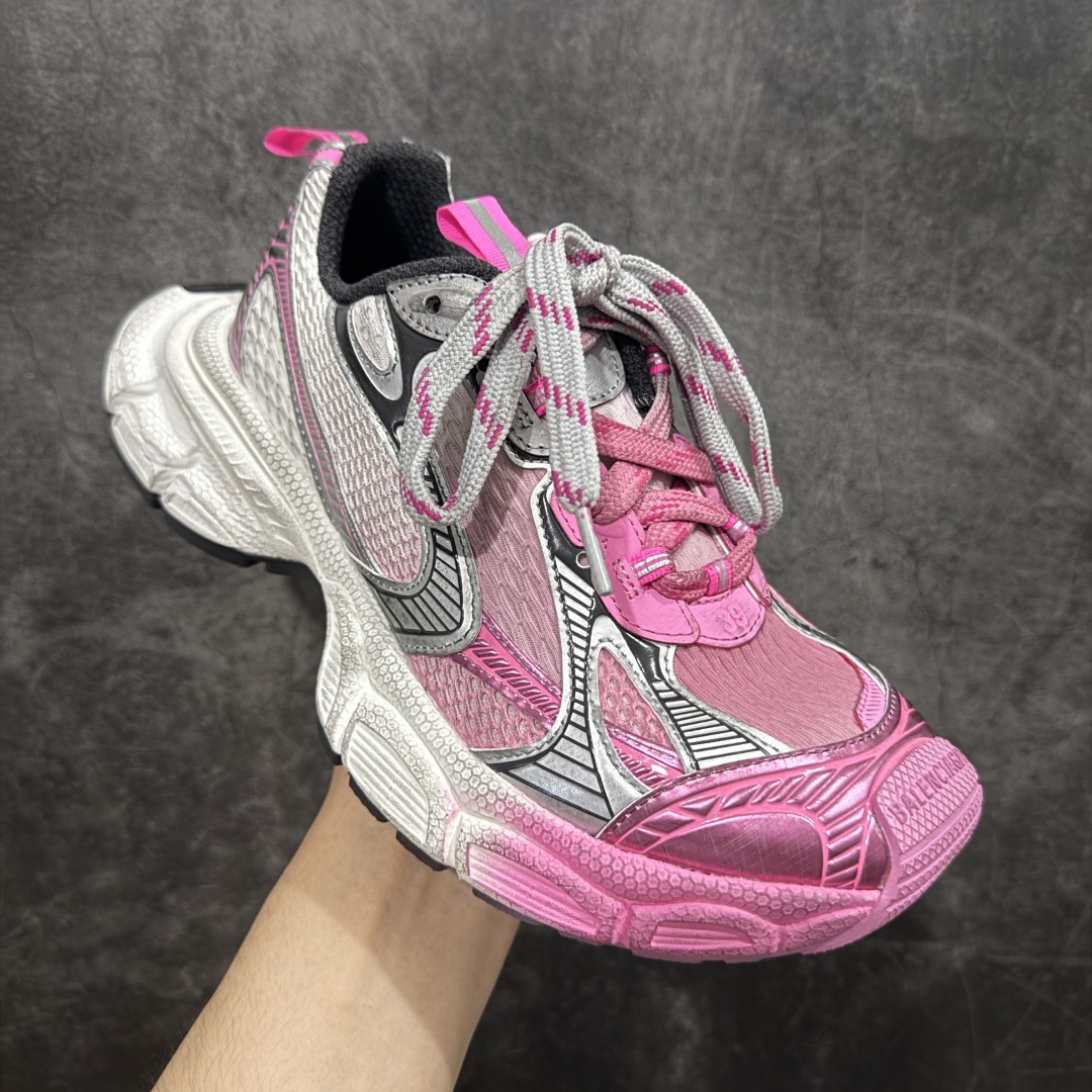 【XA版本】BALENCIAGA 3XL Sneakers 巴黎世家十代网布系带低帮走秀复古老爹鞋