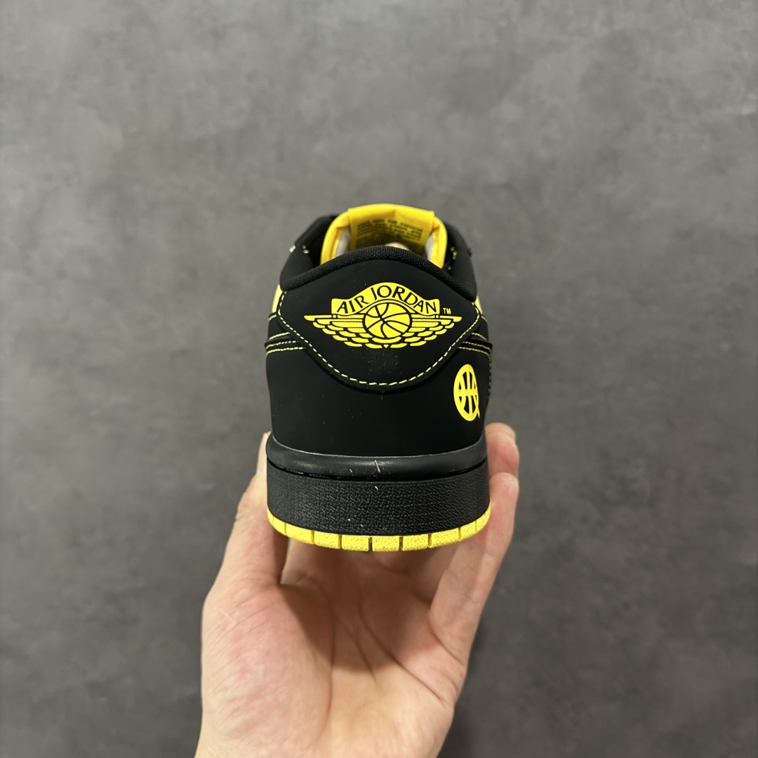 【K版】Air Jordan AJ1 Low 低帮 街球黑黄 IB8836-007