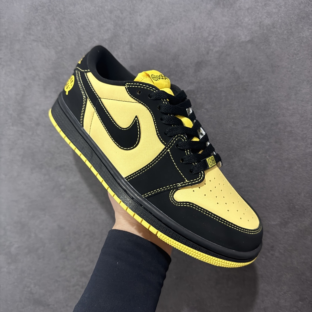 【K版】Air Jordan AJ1 Low 低帮 街球黑黄 IB8836-007