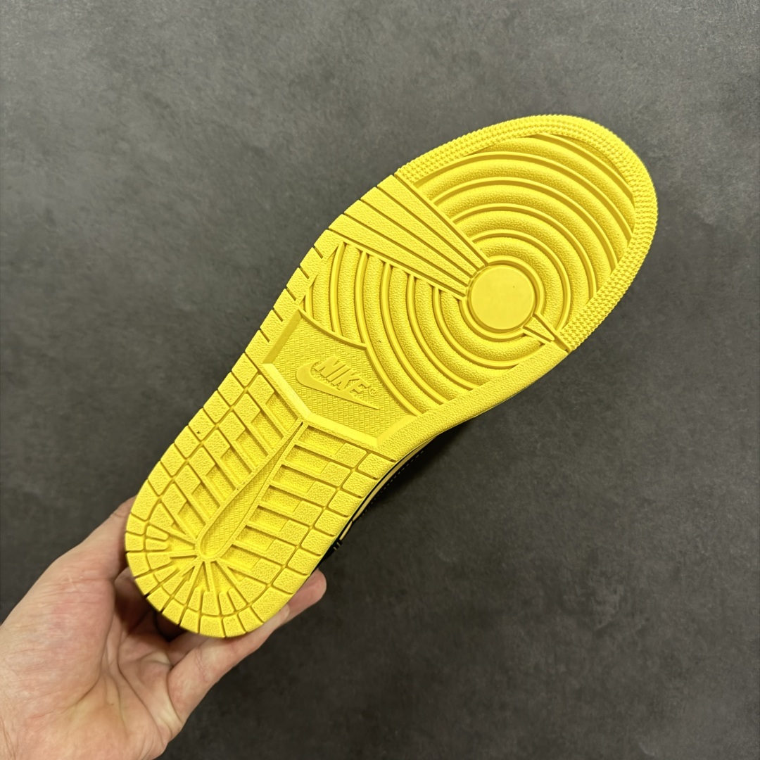 【K版】Air Jordan AJ1 Low 低帮 街球黑黄 IB8836-007
