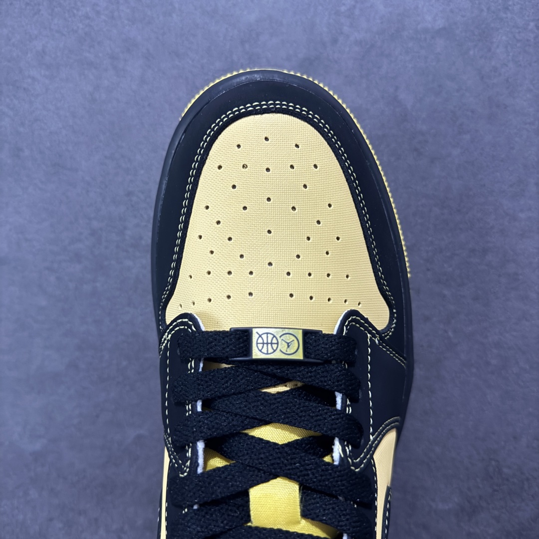 【K版】Air Jordan AJ1 Low 低帮 街球黑黄 IB8836-007