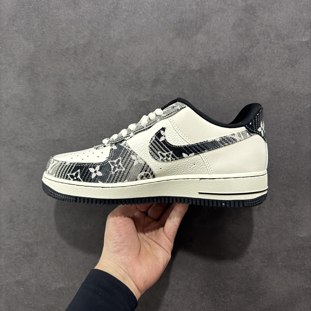【定制版】Nike Air Force 1'07 Low LV联名 灰黑牛仔 空军一号低帮休闲板鞋 SC9207-539