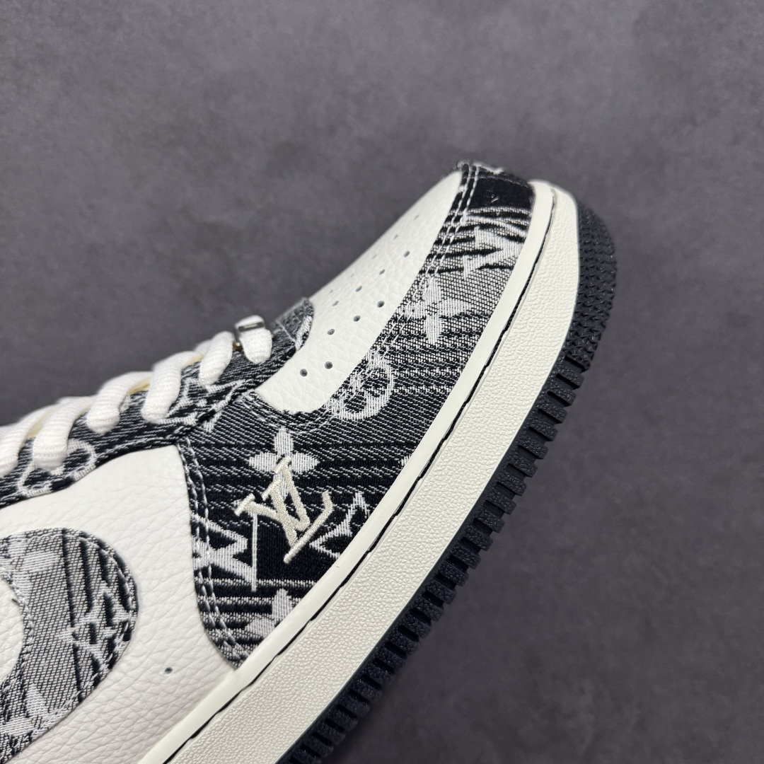 【定制版】Nike Air Force 1'07 Low LV联名 灰黑牛仔 空军一号低帮休闲板鞋 SC9207-539