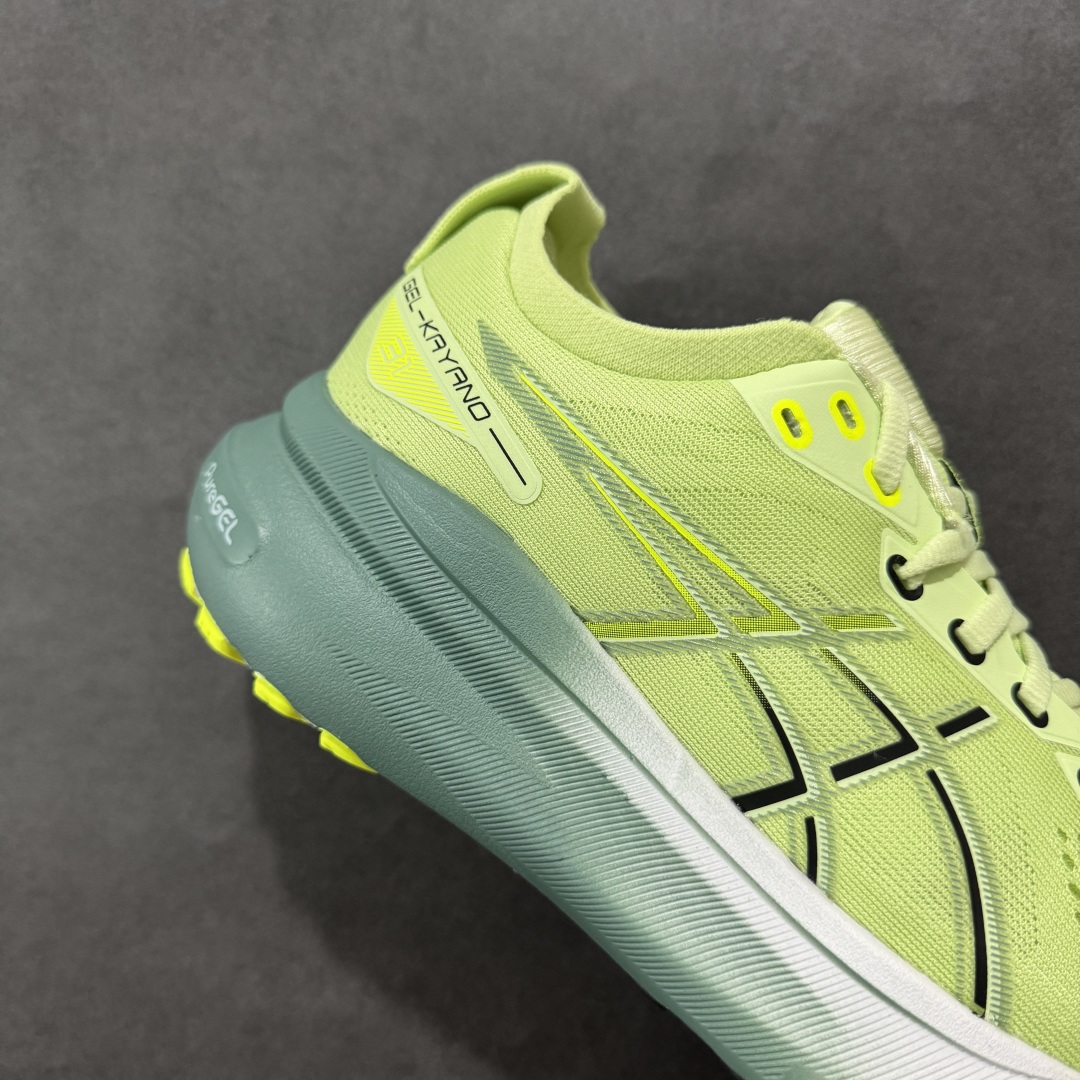 图片[6]-【公司级】Asics Gel-Kayano 31代 运动休闲透气专业跑鞋   #原档案据数开发楦型纸版 原装印尼工代进口单丝纤维程工网布鞋面，更贴合脚型和舒适透气，后跟稳定片带来合脚舒适的穿着感优化后的GEL，提供更好的缓冲保护性，FLYTEFOAM BLAST中底科技，兼具轻量、缓冲、回弹，提升跑步推进力，给跑步健将营造新的跑步体验。   尺码：36 37 37.5 38 39 39.5 40 40.5 41.5 42 42.5 43.5 44 45-选品中心