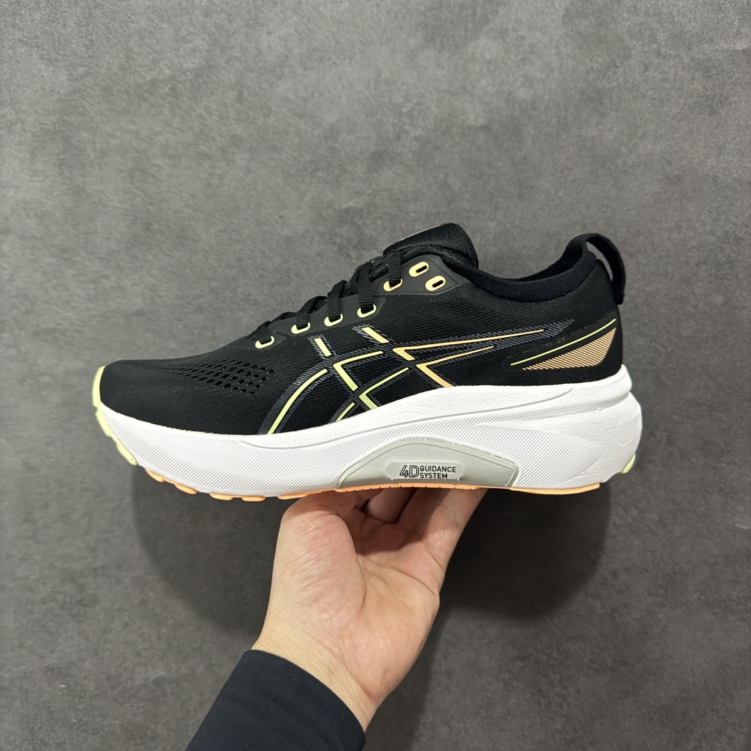 图片[2]-【公司级】Asics Gel-Kayano 31代 运动休闲透气专业跑鞋   #原档案据数开发楦型纸版 原装印尼工代进口单丝纤维程工网布鞋面，更贴合脚型和舒适透气，后跟稳定片带来合脚舒适的穿着感优化后的GEL，提供更好的缓冲保护性，FLYTEFOAM BLAST中底科技，兼具轻量、缓冲、回弹，提升跑步推进力，给跑步健将营造新的跑步体验。   尺码：36 37 37.5 38 39 39.5 40 40.5 41.5 42 42.5 43.5 44 45-选品中心