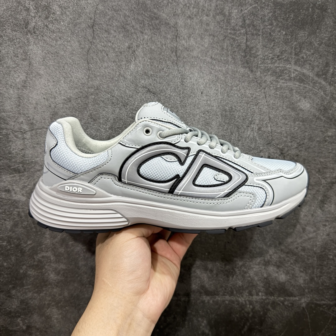 【总裁版】Dior B30 迪奥网眼织物低帮运动休闲鞋