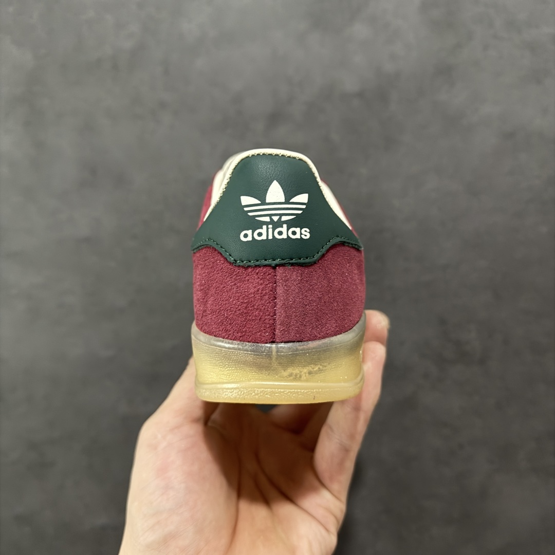 【正确版】AD Originals Gazelle INdoor 三叶草休闲防滑耐磨低帮板鞋 JH5403