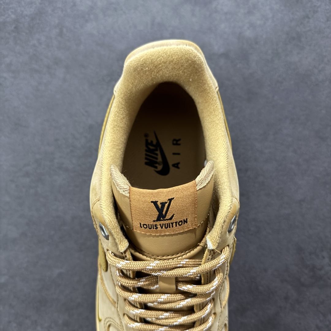  
【定制版】LV x Nike Air Force 1'07 Low 驴牌印花小麦色 空军一号低帮休闲