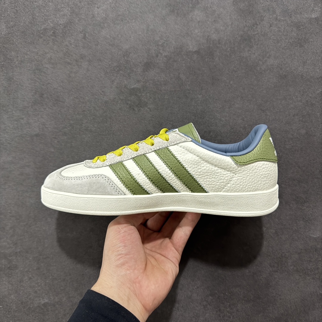  
【定制版】AD Originals Gazelle INdoor x GUCCI
三叶草休闲防滑耐磨