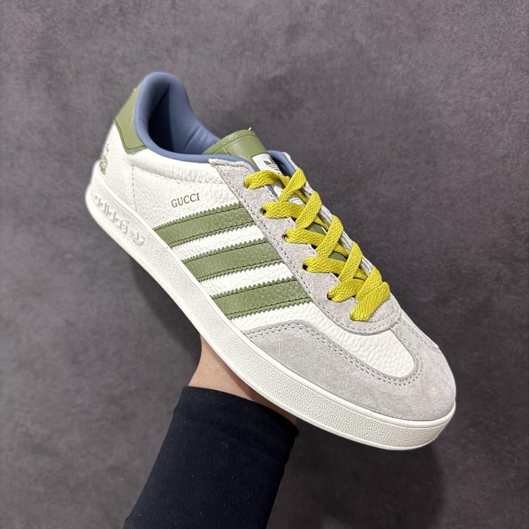  
【定制版】AD Originals Gazelle INdoor x GUCCI
三叶草休闲防滑耐磨