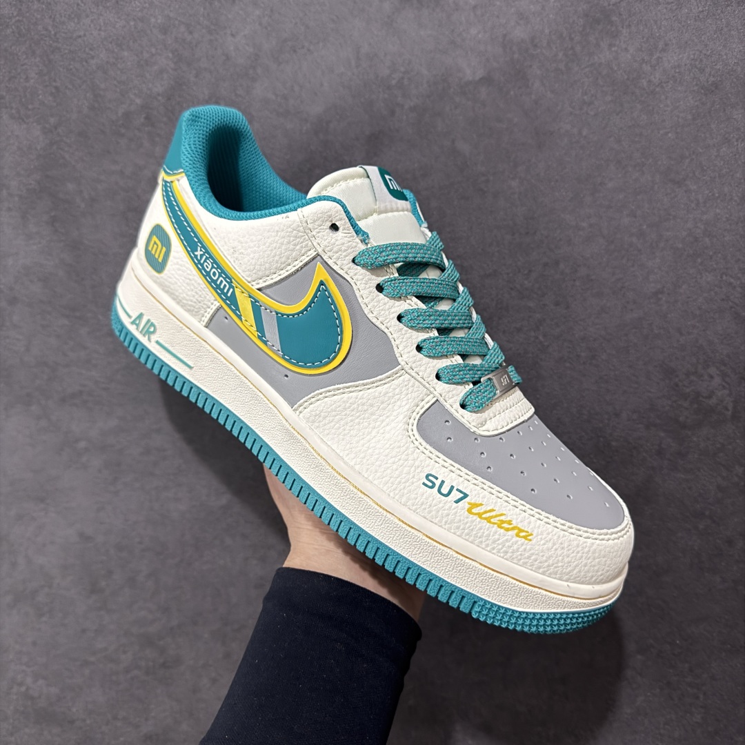  
【定制版】Nike Air Force 1 '07 Low 小米联名 海湾蓝 空军一号低帮休闲板鞋 