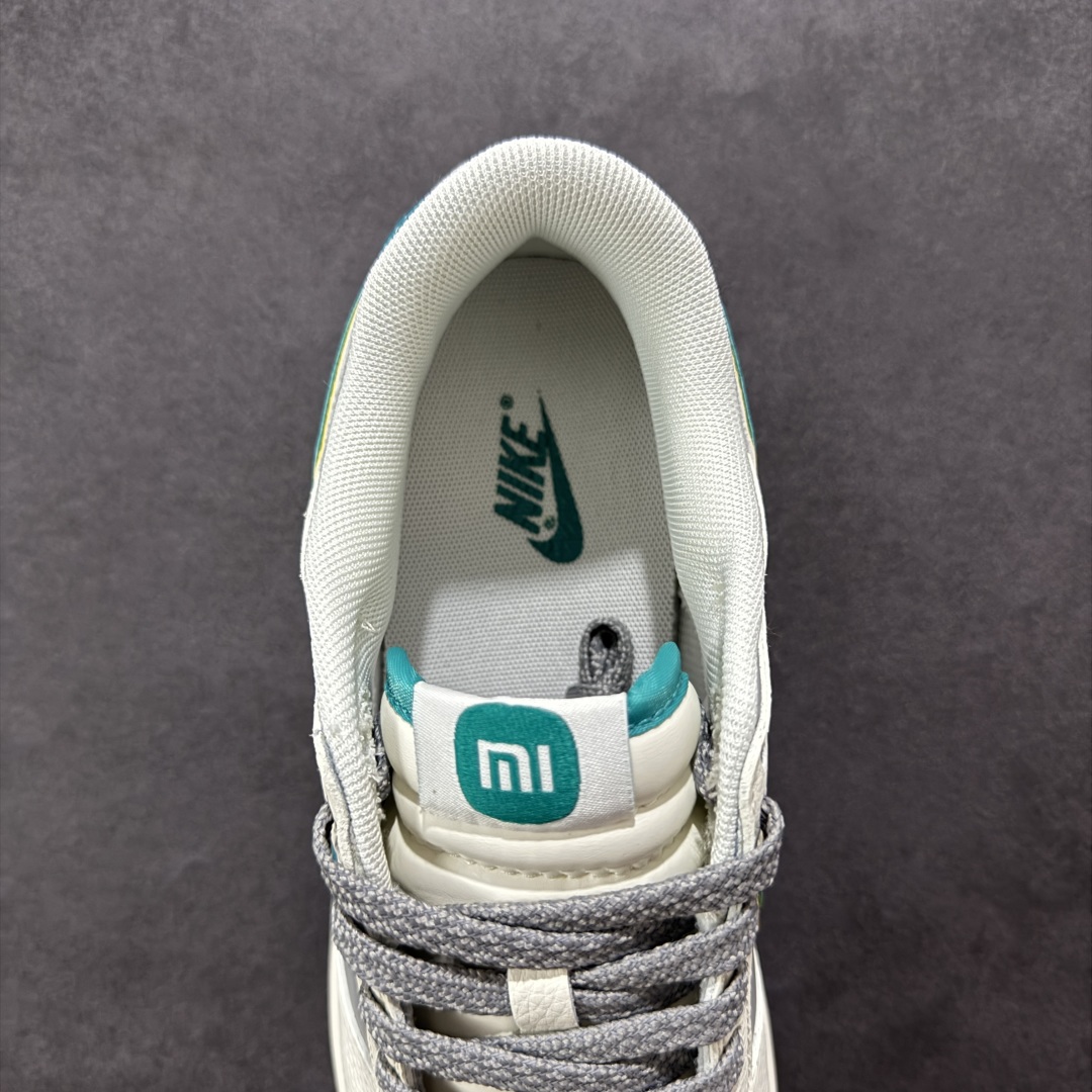  
【定制版】Nike SB Dunk Low 小米联名 海湾蓝 周年高端定制 低帮休闲板鞋 SS116