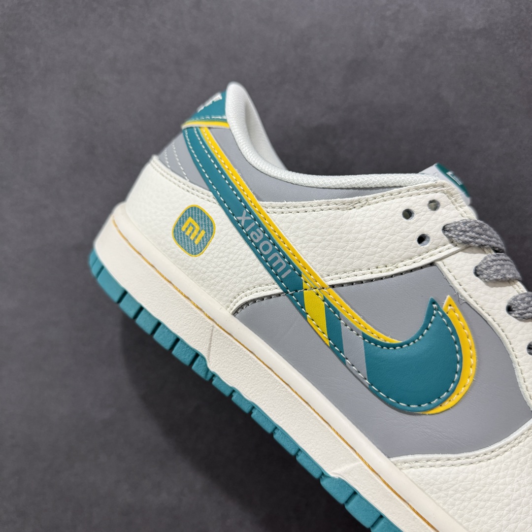  
【定制版】Nike SB Dunk Low 小米联名 海湾蓝 周年高端定制 低帮休闲板鞋 SS116