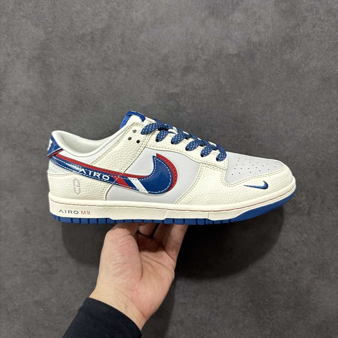  
【定制版】Nike SB Dunk Low 问界M9蓝彩勾 周年高端定制 低帮休闲板鞋 FC1688