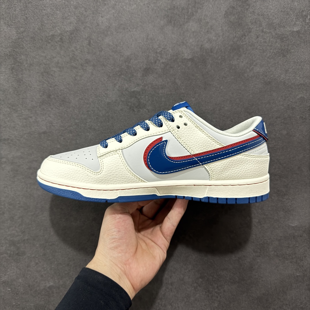  
【定制版】Nike SB Dunk Low 问界M9蓝彩勾 周年高端定制 低帮休闲板鞋 FC1688