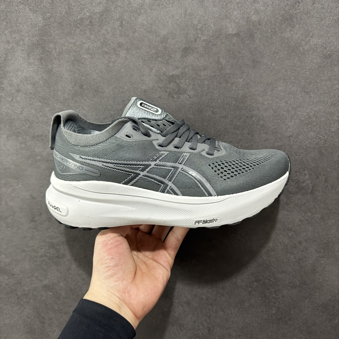 【公司级】Asics Gel-Kayano 31代 运动休闲透气专业跑鞋   #原档案据数开发楦型纸版 原装印尼工代进口单丝纤维程工网布鞋面,更贴合脚型和舒适透气,后跟稳定片带来合脚舒适的穿着感优化后的GEL,提供更好的缓冲保护性,FLYTEFOAM BLAST中底科技,兼具轻量、缓冲、回弹,提升跑步推进力,给跑步健将营造新的跑步体验。   尺码:36 37 37.5 38 39 39.5 40 40.5 41.5 42 42.5 43.5 44 45-选品中心