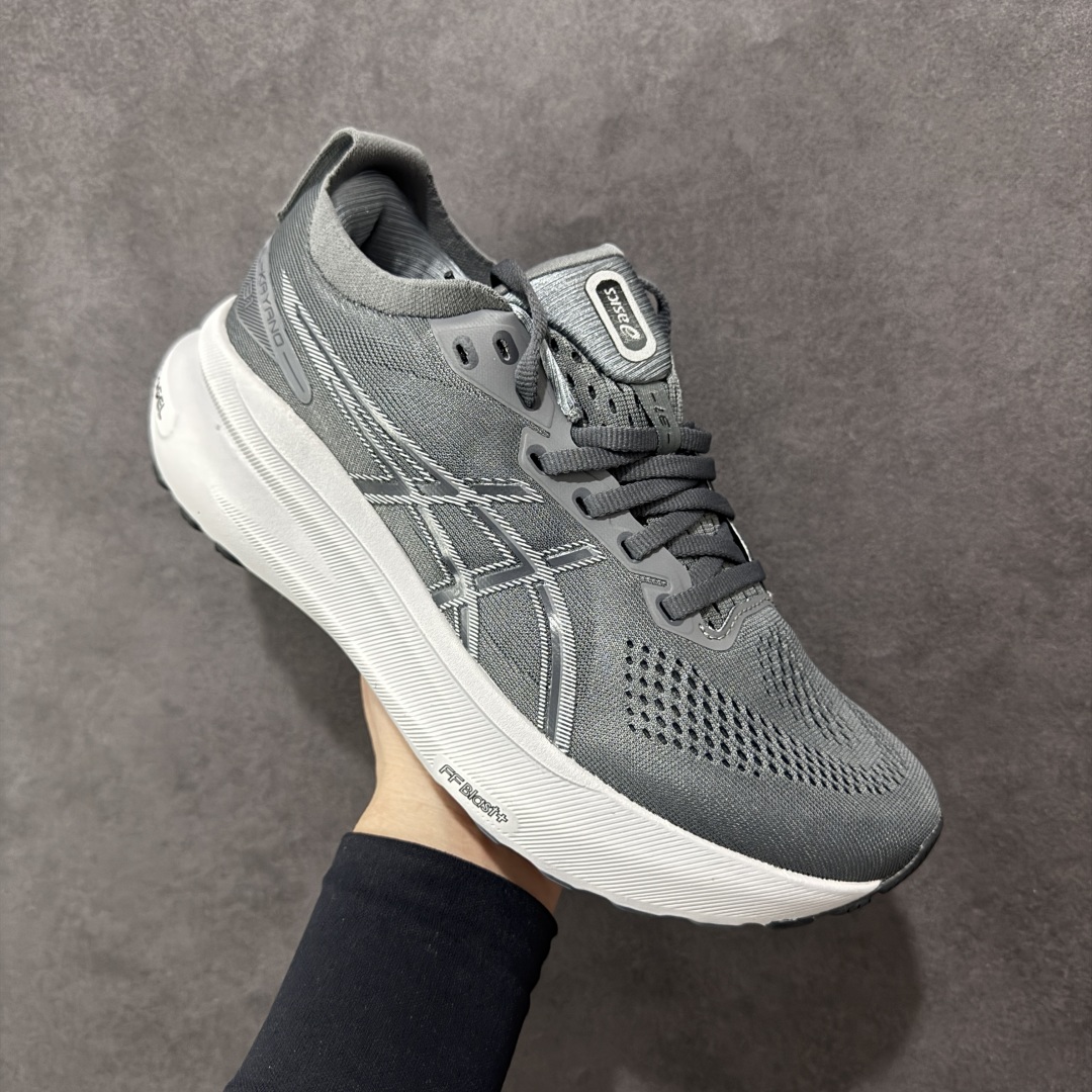 图片[3]-【公司级】Asics Gel-Kayano 31代 运动休闲透气专业跑鞋   #原档案据数开发楦型纸版 原装印尼工代进口单丝纤维程工网布鞋面，更贴合脚型和舒适透气，后跟稳定片带来合脚舒适的穿着感优化后的GEL，提供更好的缓冲保护性，FLYTEFOAM BLAST中底科技，兼具轻量、缓冲、回弹，提升跑步推进力，给跑步健将营造新的跑步体验。   尺码：36 37 37.5 38 39 39.5 40 40.5 41.5 42 42.5 43.5 44 45-选品中心
