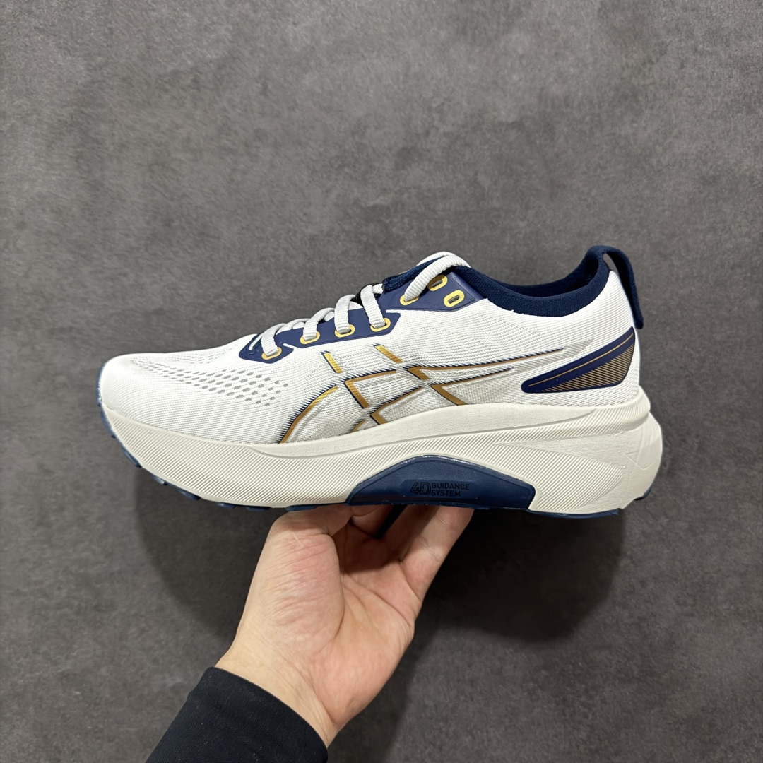 图片[2]-【公司级】Asics Gel-Kayano 31代 运动休闲透气专业跑鞋   #原档案据数开发楦型纸版 原装印尼工代进口单丝纤维程工网布鞋面，更贴合脚型和舒适透气，后跟稳定片带来合脚舒适的穿着感优化后的GEL，提供更好的缓冲保护性，FLYTEFOAM BLAST中底科技，兼具轻量、缓冲、回弹，提升跑步推进力，给跑步健将营造新的跑步体验。   尺码：36 37 37.5 38 39 39.5 40 40.5 41.5 42 42.5 43.5 44 45-选品中心