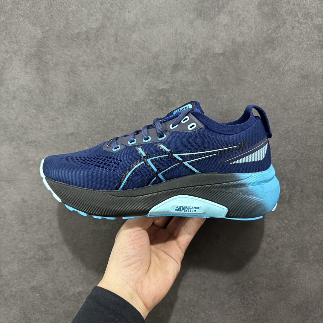 图片[2]-【公司级】Asics Gel-Kayano 31代 运动休闲透气专业跑鞋   #原档案据数开发楦型纸版 原装印尼工代进口单丝纤维程工网布鞋面，更贴合脚型和舒适透气，后跟稳定片带来合脚舒适的穿着感优化后的GEL，提供更好的缓冲保护性，FLYTEFOAM BLAST中底科技，兼具轻量、缓冲、回弹，提升跑步推进力，给跑步健将营造新的跑步体验。   尺码：36 37 37.5 38 39 39.5 40 40.5 41.5 42 42.5 43.5 44 45-选品中心