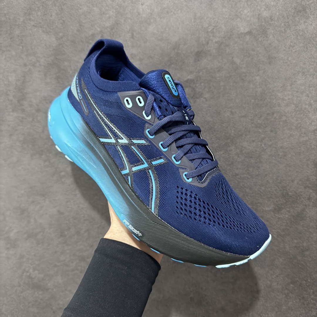 图片[3]-【公司级】Asics Gel-Kayano 31代 运动休闲透气专业跑鞋   #原档案据数开发楦型纸版 原装印尼工代进口单丝纤维程工网布鞋面，更贴合脚型和舒适透气，后跟稳定片带来合脚舒适的穿着感优化后的GEL，提供更好的缓冲保护性，FLYTEFOAM BLAST中底科技，兼具轻量、缓冲、回弹，提升跑步推进力，给跑步健将营造新的跑步体验。   尺码：36 37 37.5 38 39 39.5 40 40.5 41.5 42 42.5 43.5 44 45-选品中心