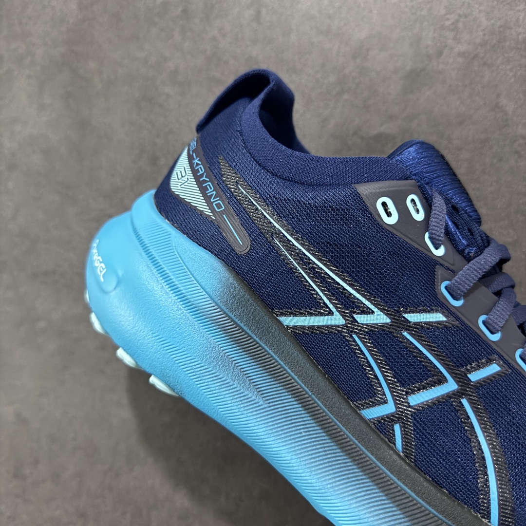 图片[6]-【公司级】Asics Gel-Kayano 31代 运动休闲透气专业跑鞋   #原档案据数开发楦型纸版 原装印尼工代进口单丝纤维程工网布鞋面，更贴合脚型和舒适透气，后跟稳定片带来合脚舒适的穿着感优化后的GEL，提供更好的缓冲保护性，FLYTEFOAM BLAST中底科技，兼具轻量、缓冲、回弹，提升跑步推进力，给跑步健将营造新的跑步体验。   尺码：36 37 37.5 38 39 39.5 40 40.5 41.5 42 42.5 43.5 44 45-选品中心