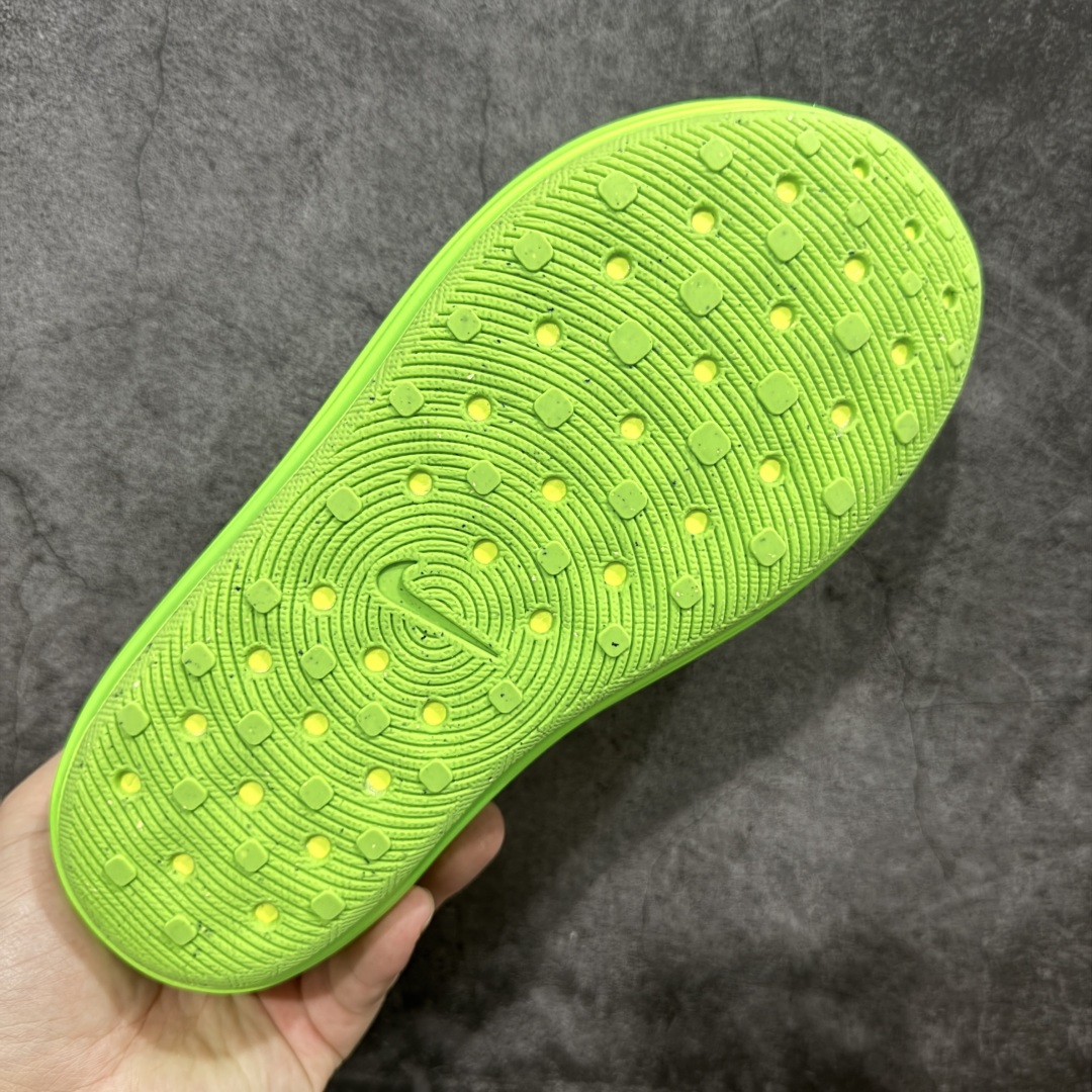 
【纯原】Nike Reactx Rejuven 8 耐克新款夏季沙滩凉鞋拖鞋洞洞鞋 荧光绿 HV506