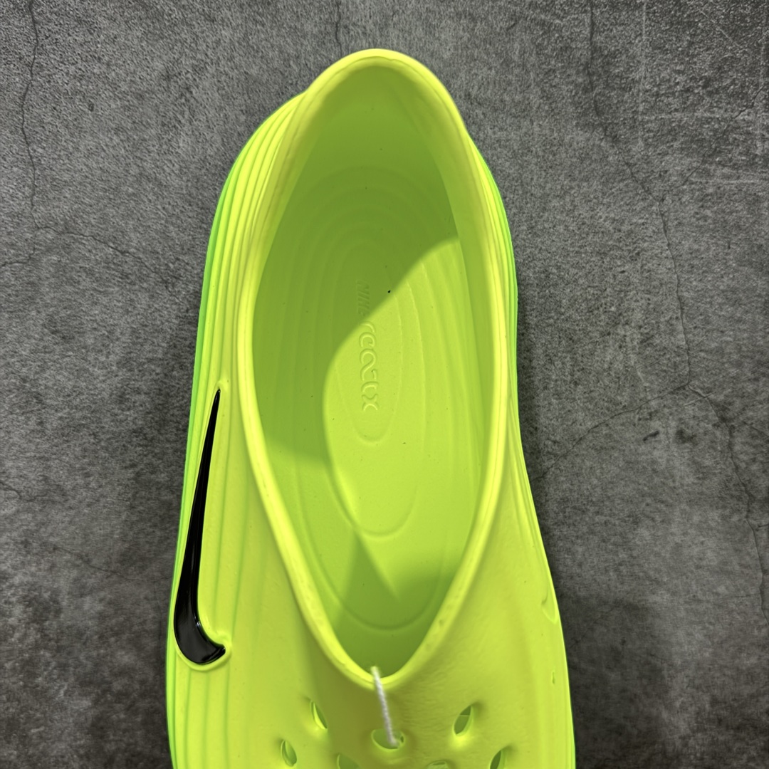 
【纯原】Nike Reactx Rejuven 8 耐克新款夏季沙滩凉鞋拖鞋洞洞鞋 荧光绿 HV506