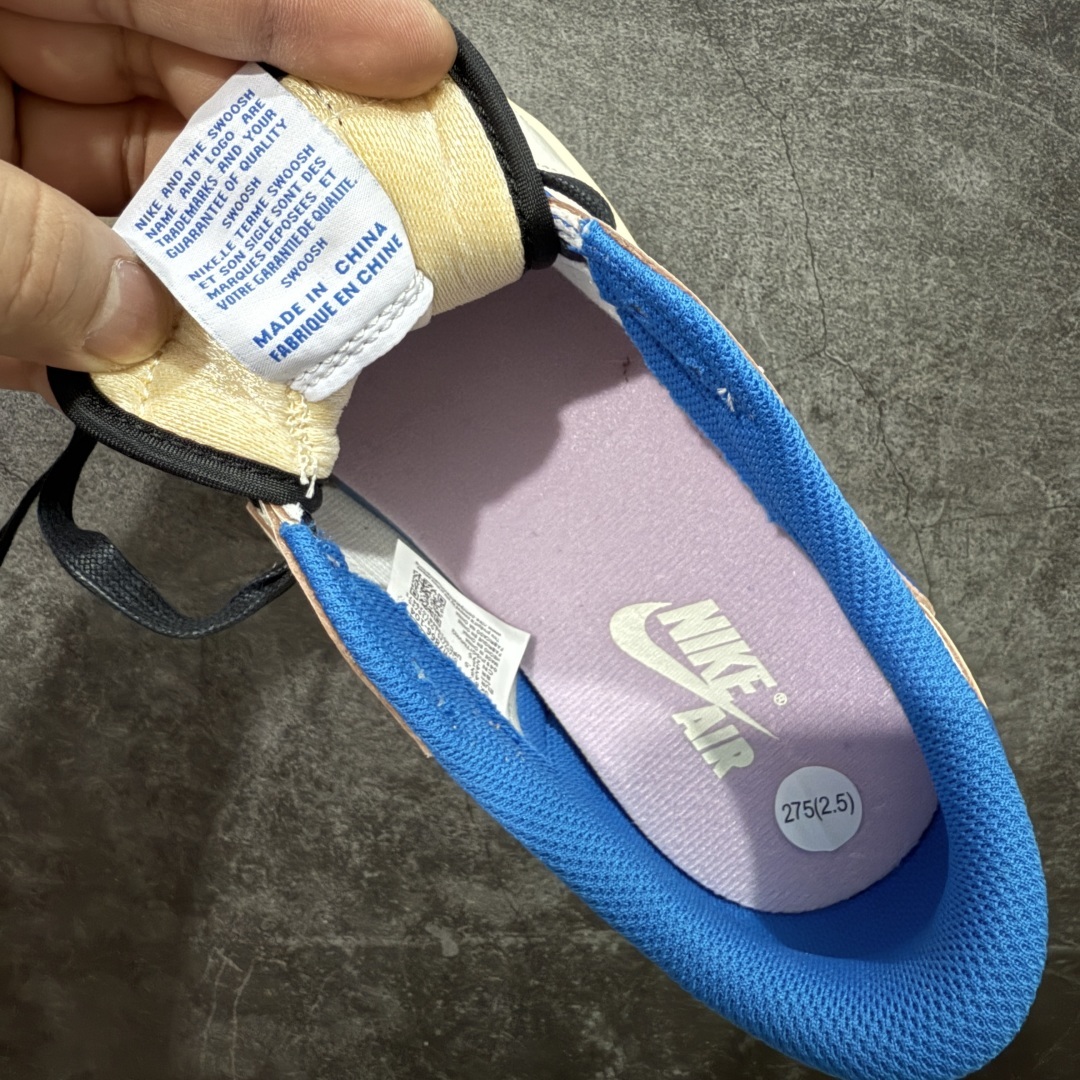 【纯原】Travis Scott x Air Jordan AJ1 Low OG SP TS联名倒钩