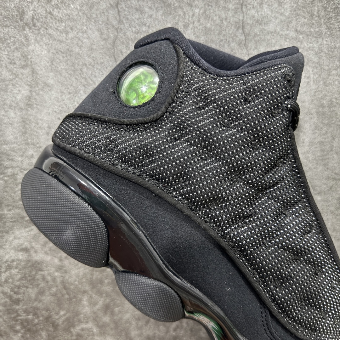 【TK至尊版】Air Jordan AJ13 纯黑 黑猫反光猫眼 414571-011