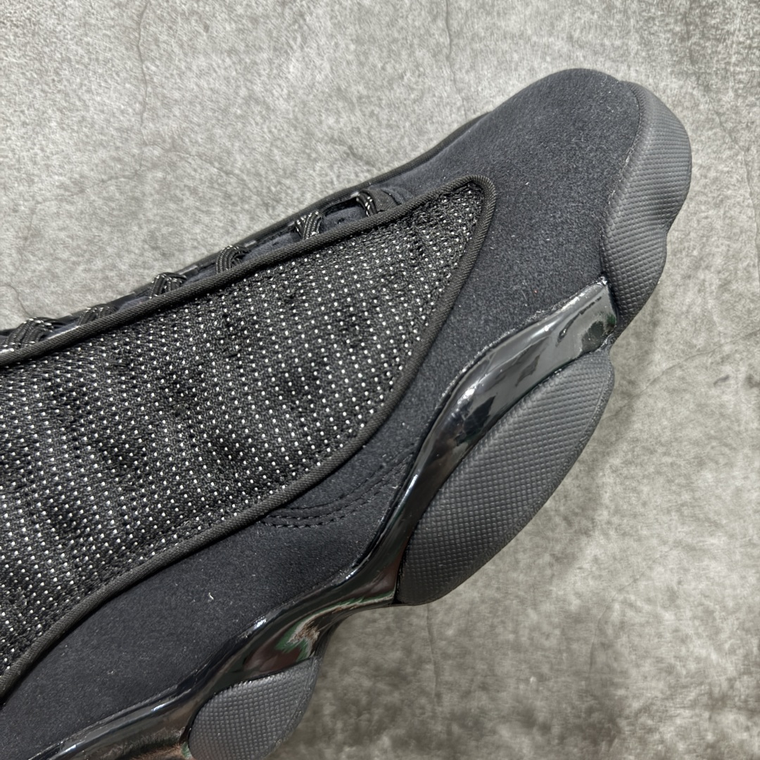 【TK至尊版】Air Jordan AJ13 纯黑 黑猫反光猫眼 414571-011