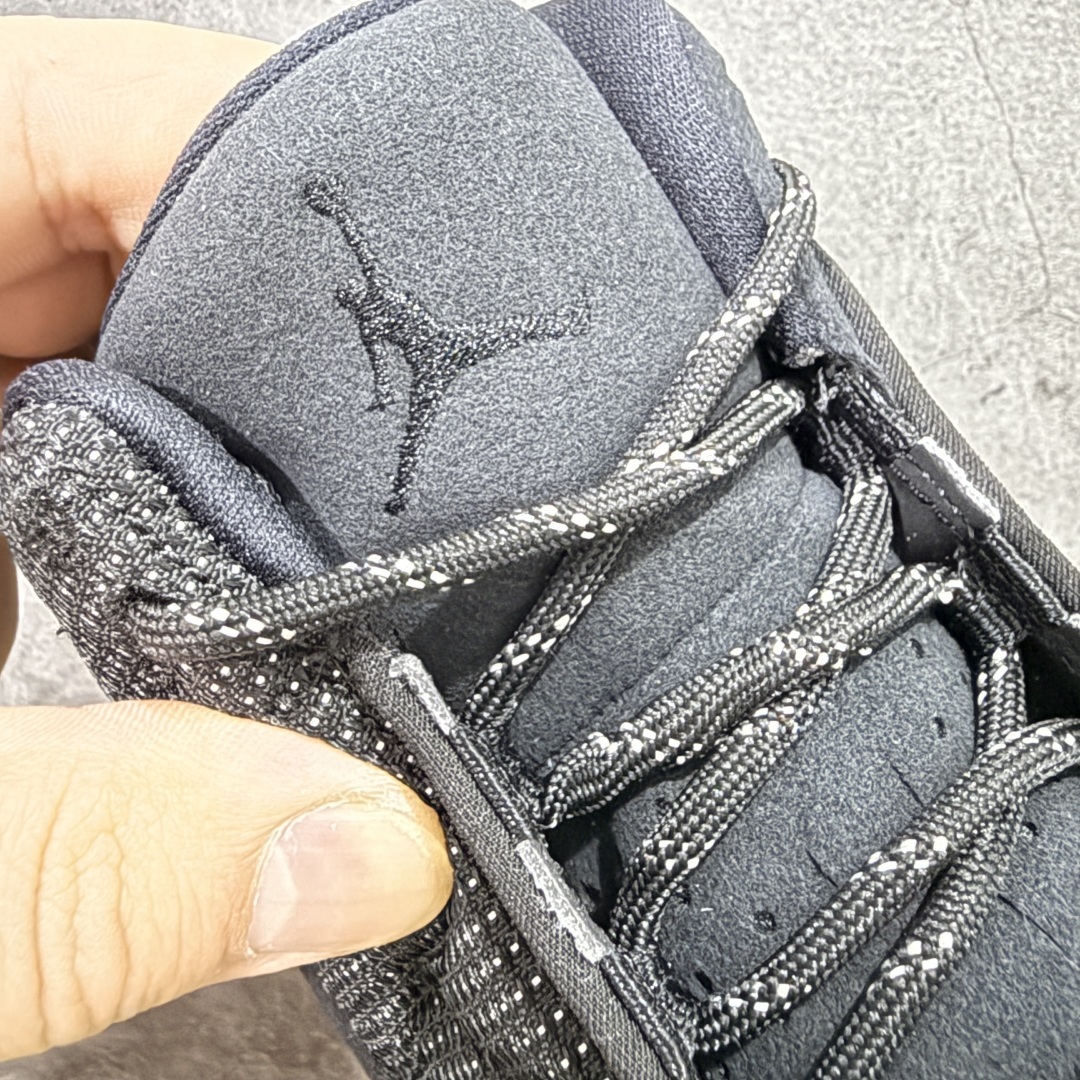 【纯原】Air Jordan AJ13 纯黑 黑猫反光猫眼 -011
全新订单配色 高端零售
外贸