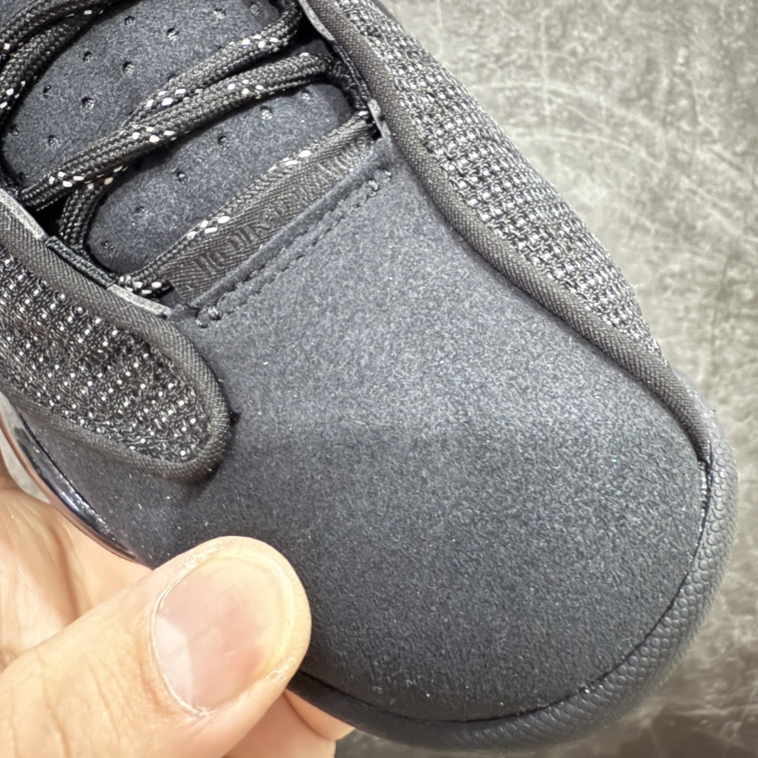 【纯原】Air Jordan AJ13 纯黑 黑猫反光猫眼 -011
全新订单配色 高端零售
外贸