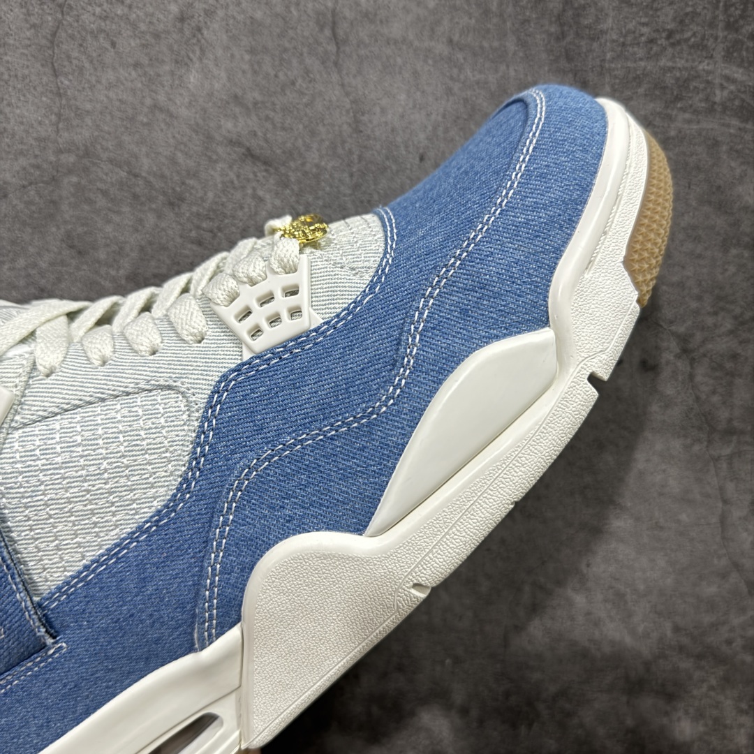 【原厂版本】Air Jordan 4 Denim ”Worn Blue” AJ4 乔4水洗丹宁 IB6716-100