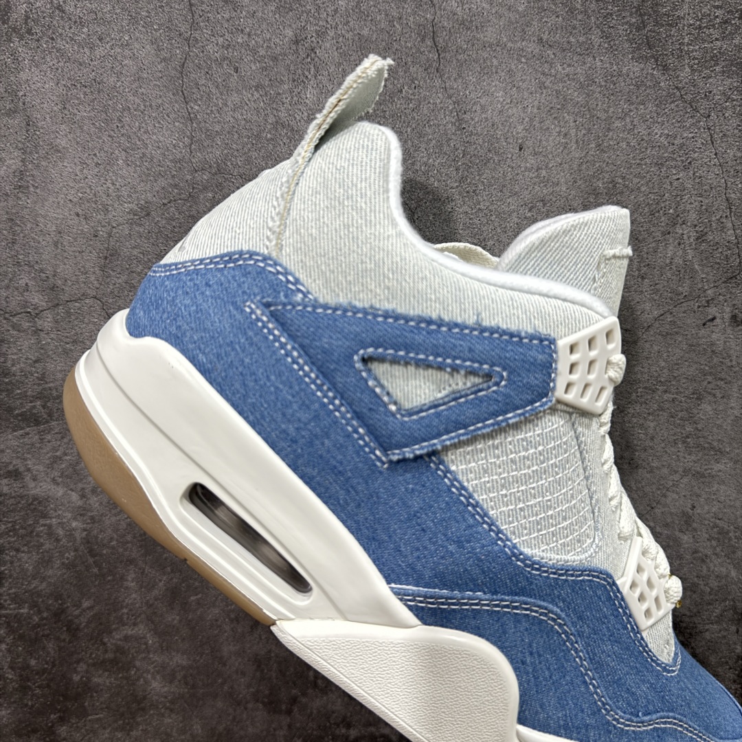 【原厂版本】Air Jordan 4 Denim ”Worn Blue” AJ4 乔4水洗丹宁 IB6716-100
