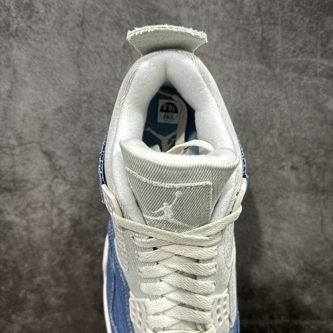 【原厂版本】Air Jordan 4 Denim ”Worn Blue” AJ4 乔4水洗丹宁 IB6716-100