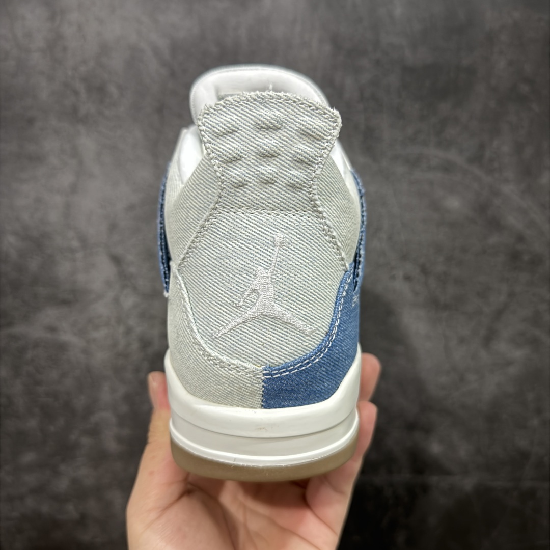 【原厂版本】Air Jordan 4 Denim ”Worn Blue” AJ4 乔4水洗丹宁 IB6716-100