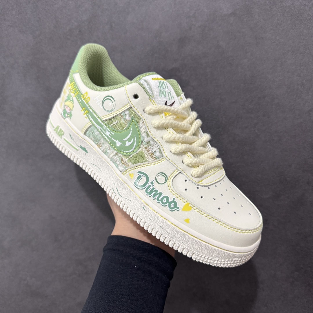 【定制版】小香风系列“泡泡玛特Dimoo” Air Force 1’07 Low ”Matt Dimoo”空军一号经典低帮百搭休闲运动板鞋 FJ7740-110