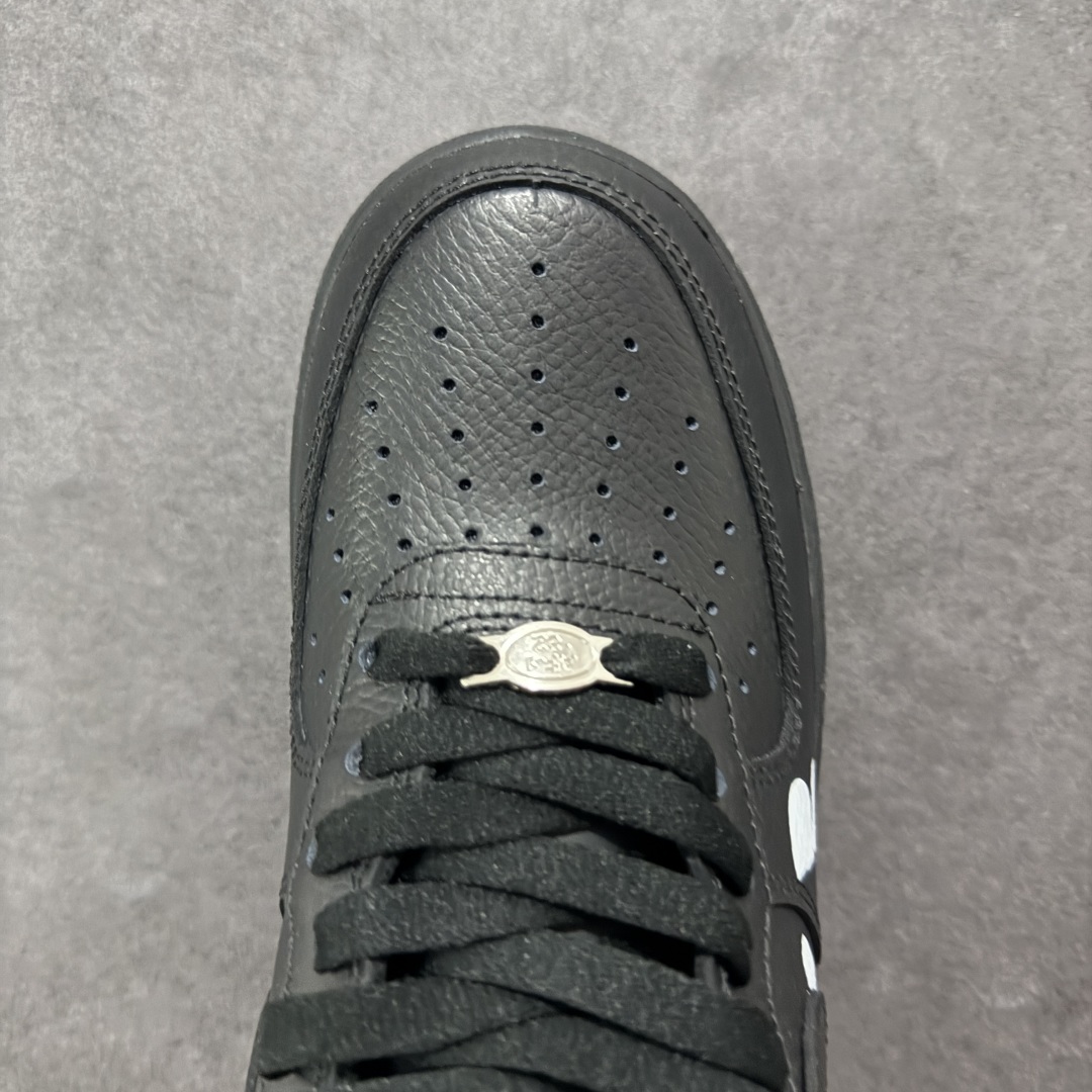 【定制版】Black COMME DES GARCONS ×Nike Air Force 1 Low CDG联名空军一号低帮休闲板鞋 IB9949-001
