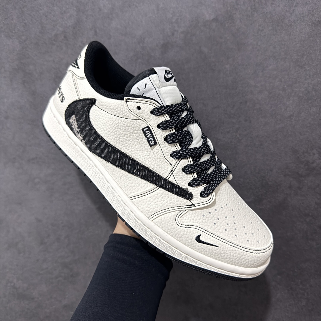 Levis x Jordan 1 Low AJ1 乔1李维斯联名 低帮文化休闲板鞋 LE2436-135